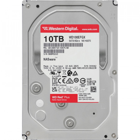 WD SATA-III 10TB WD100EFGX NAS Red Plus (7200rpm) 512Mb 3.5"