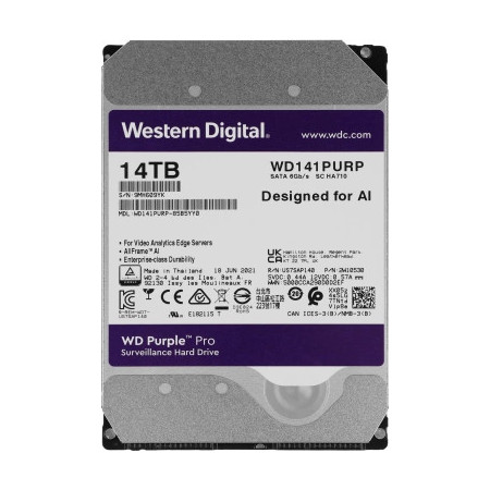 WD SATA-III 14TB WD141PURP