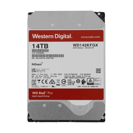 WD SATA-III 14TB WD142KFGX