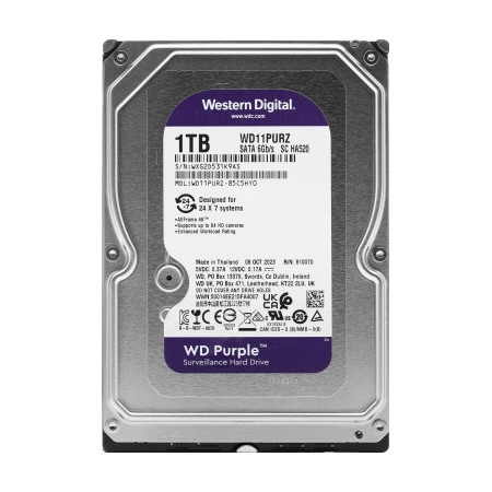 WD SATA-III 1TB WD11PURZ