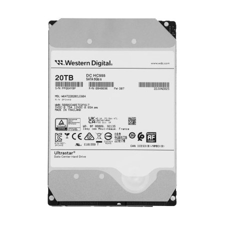 WD SATA-III 20TB 0B48696 WUH722020CLE604