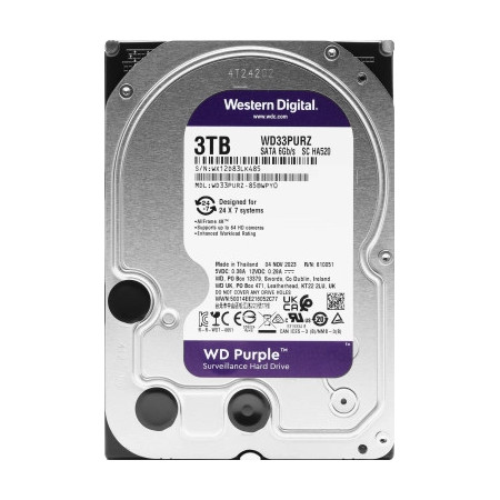 WD SATA-III 3TB WD33PURZ