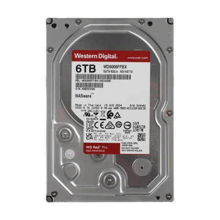 WD SATA-III 6TB WD6005FFBX