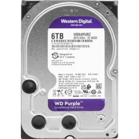 WD SATA-III 6TB WD64PURZ