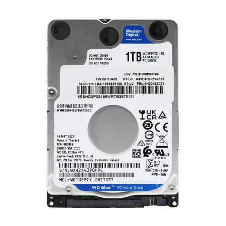 WD SATA-III 1Tb WD10SPZX