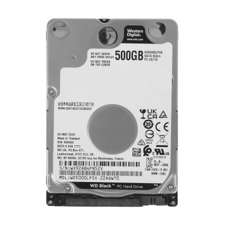 WD SATA-III 500GB WD5000LPSX