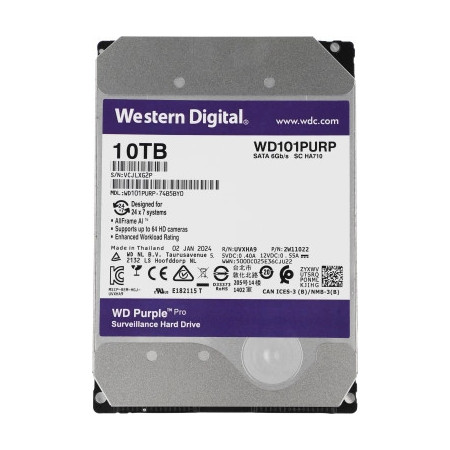 WD SATA-III 10TB WD101PURP