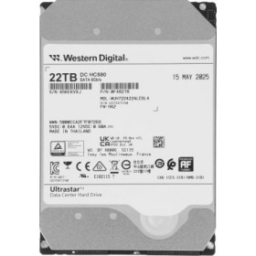 WD SATA-III 22TB 0F48278/0F62785 WUH722422ALE6L4