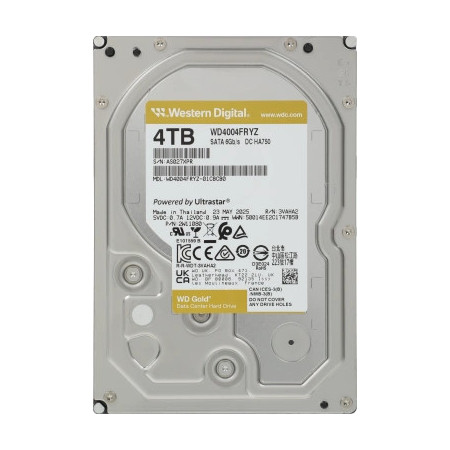 WD SATA-III 4TB WD4004FRYZ