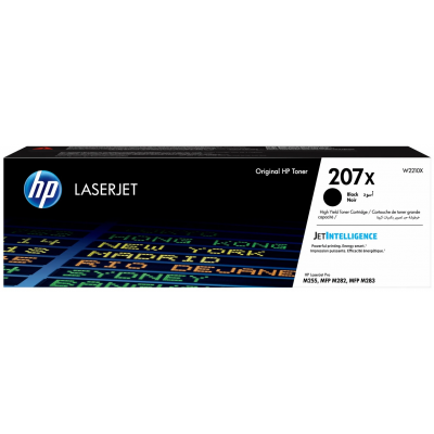 HP 207X, черный / 3150 страниц (W2210X)