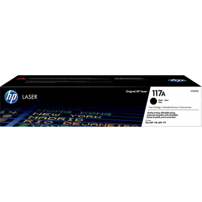 HP 117A, черный / 1000 страниц (W2070A)